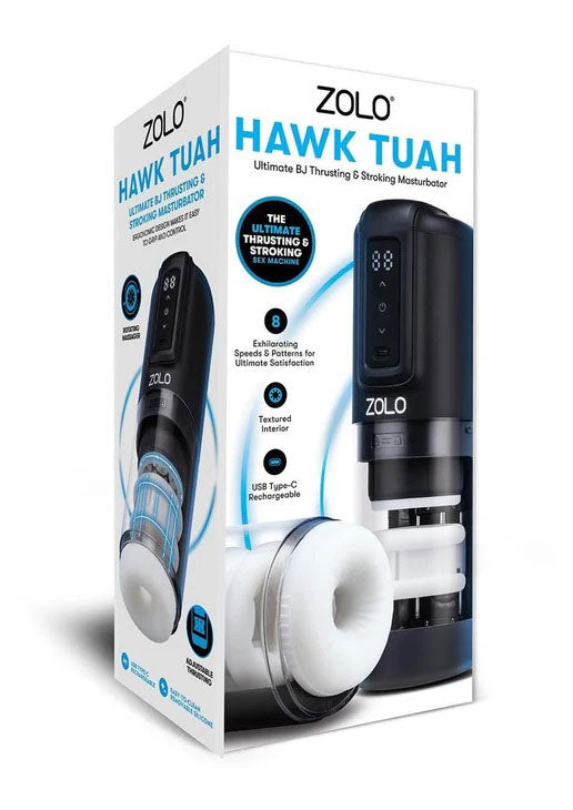 Zolo Hawk Tuah Ultimate – Luxury Vibrator White > Sex Toys For Men > Masturbators > Vibrating