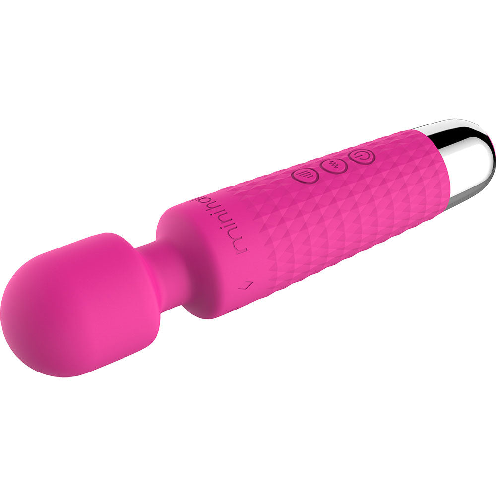 Shibari Mini Wand Halo (Pink) – Powerful Wand > Sex Toys > Mini Massagers