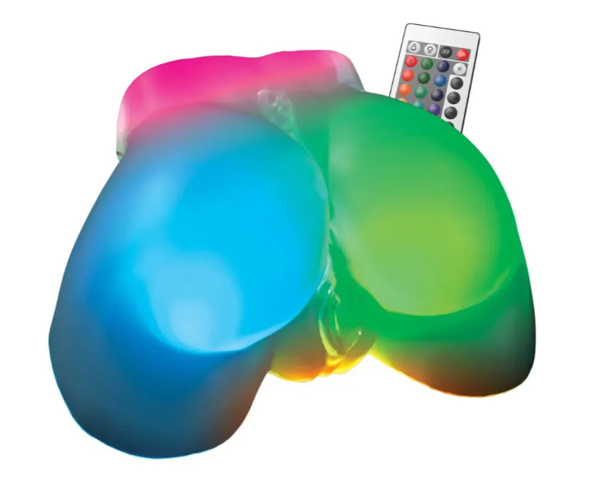 PDX Elite After Dark Series Go-Go Booty – Waterproof LED Mega Masturbator > Sex Toys For Men > Masturbators > Vibrating