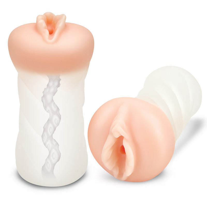 Zolo Clear Girlfriend Masturbator Dual-Density Stroker Secondary image