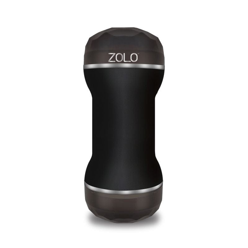 Zolo DP Stroker Double-Entry Ultrarealistic Masturbator Black Strokers - Manual