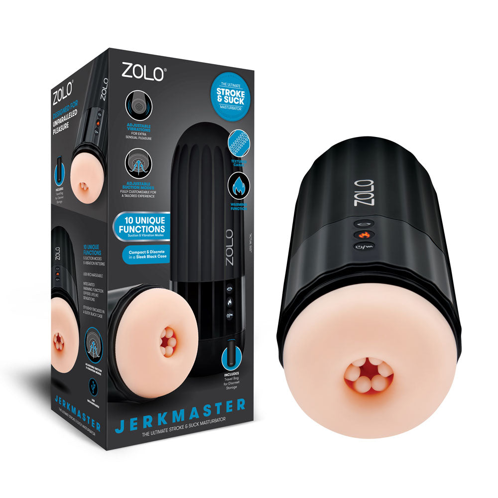 Zolo Jerkmaster: Ultimate Customizable Pleasure Device > Sex Toys For Men > Masturbators > Vibrating Main image