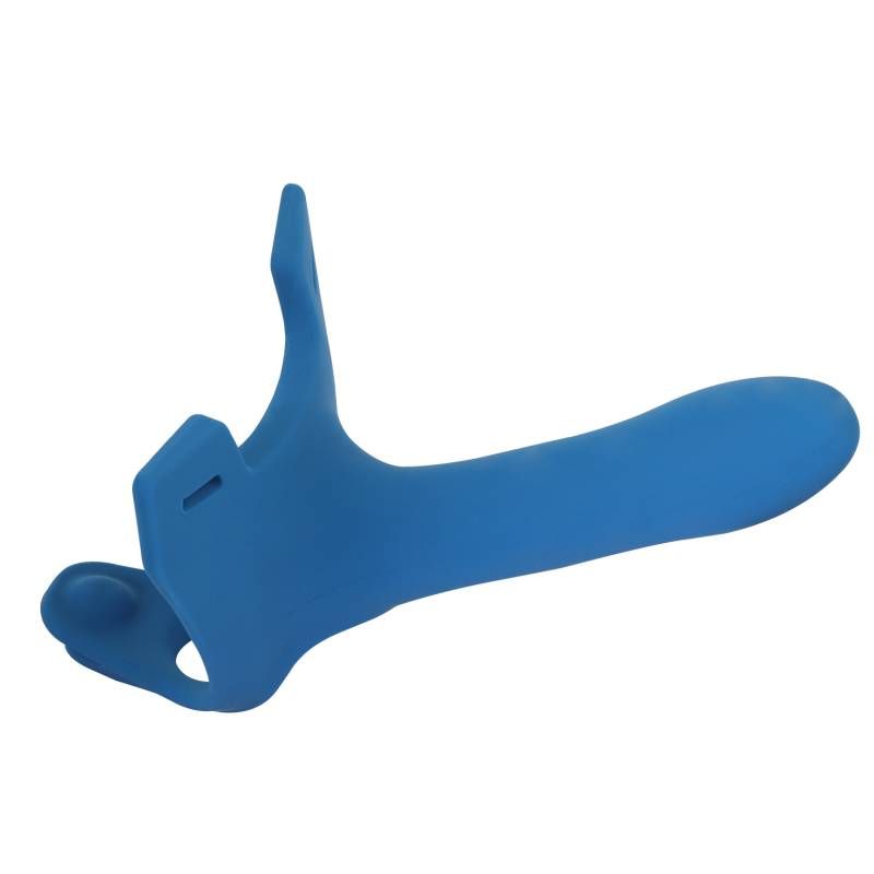 Zoro Strap-On 5.5 Inch Blue > Dildos > Strap On Harnesses Main image