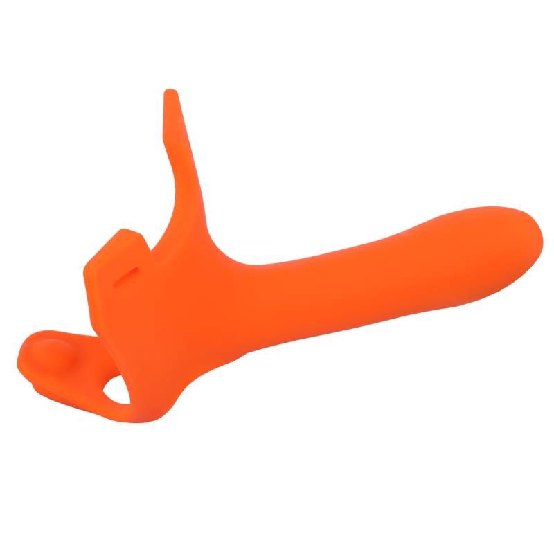 Zoro Strap-On 5.5 Inch Orange > Dildos > Strap On Harnesses Main image