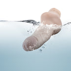Dr Skin Cock Vibe 12 Inch Vibrating Cock Beige > Vibrators > Realistic Vibrators