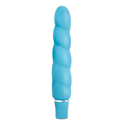 Luxe Anastasia Aqua 5.25 Inch Vibrating Silicone Toy