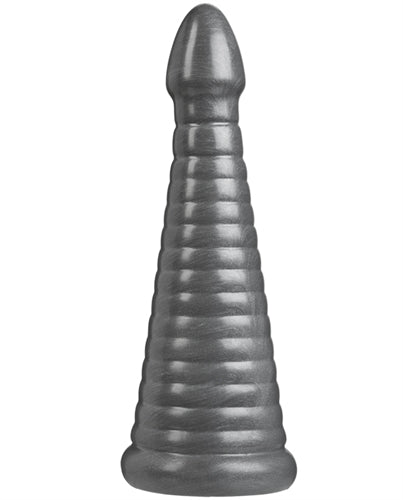 Rockeye 11 Inch Anal Dildo Gun Metal > Anal Range > Oversized Anal Toys