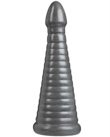 Rockeye 11 Inch Anal Dildo Gun Metal > Anal Range > Oversized Anal Toys