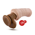 Nicole Vibrating Male Stroker in Beige Ultra-Soft Material > Sex Toys For Men > Masturbators > Vibrating