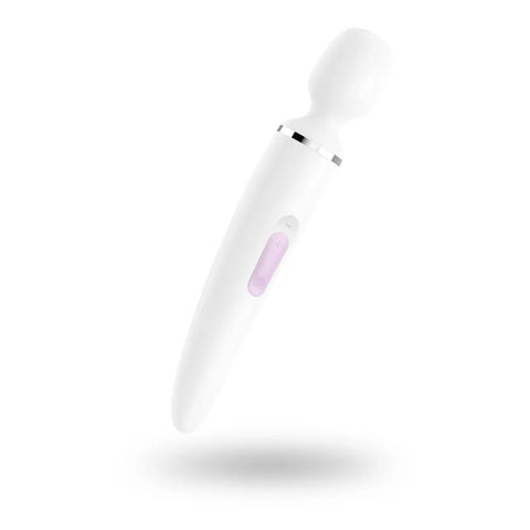 Satisfyer Wand-er Woman Rechargeable Massage Wand – White Massage Wand > Sex Toys > Massage Wands