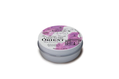 Petits JouJoux Massage Candle Orient 43ml with Pomegranate and White Pepper Scent