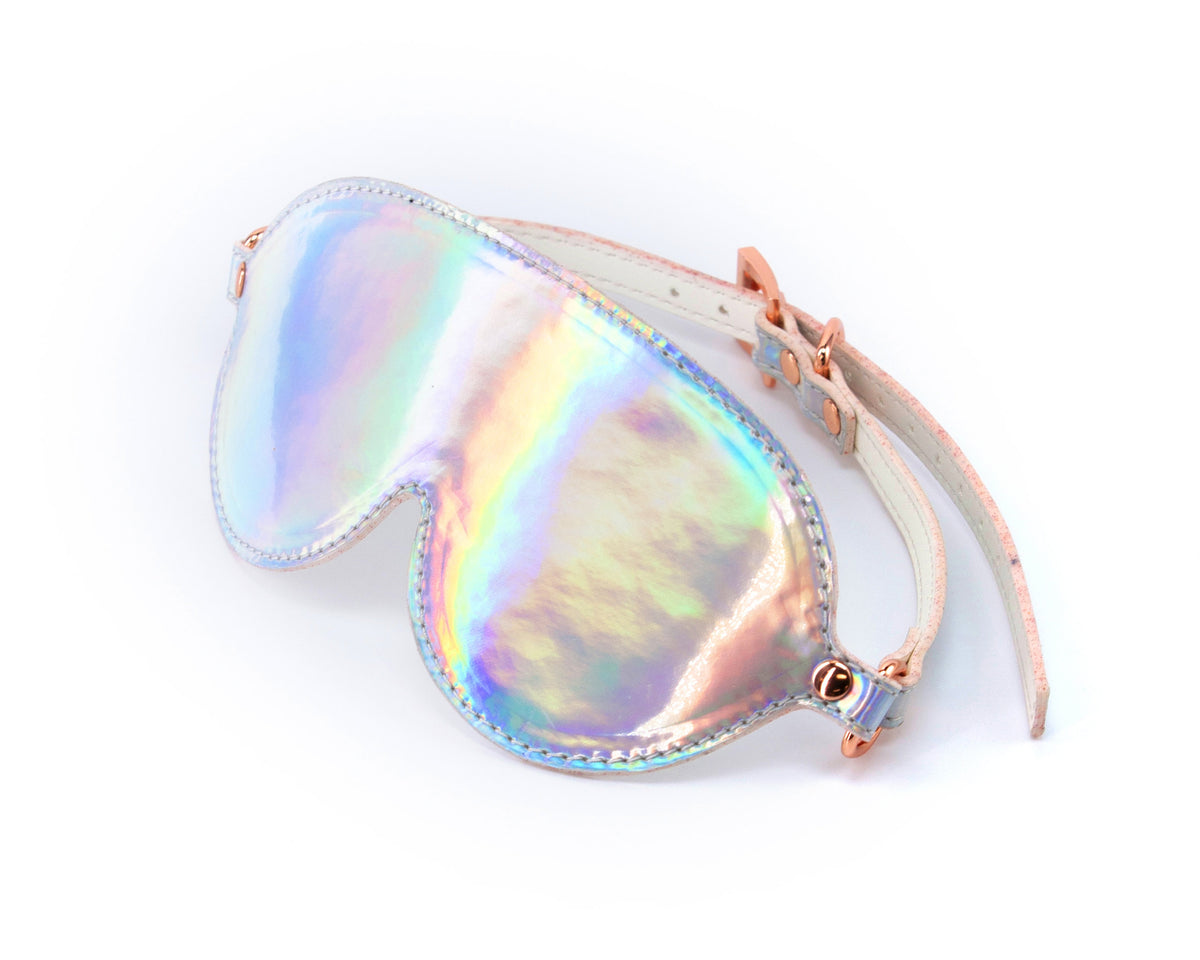 Cosmo Bondage Blindfold Rainbow Metallic Eye Restraint Multi > Bondage Gear > Blindfolds