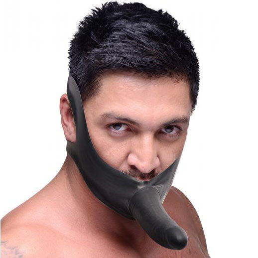 Master Series Face Fuk Strap-On and Mouth Gag – Latex Strap-On Set > Bondage Gear > Gags and Bits