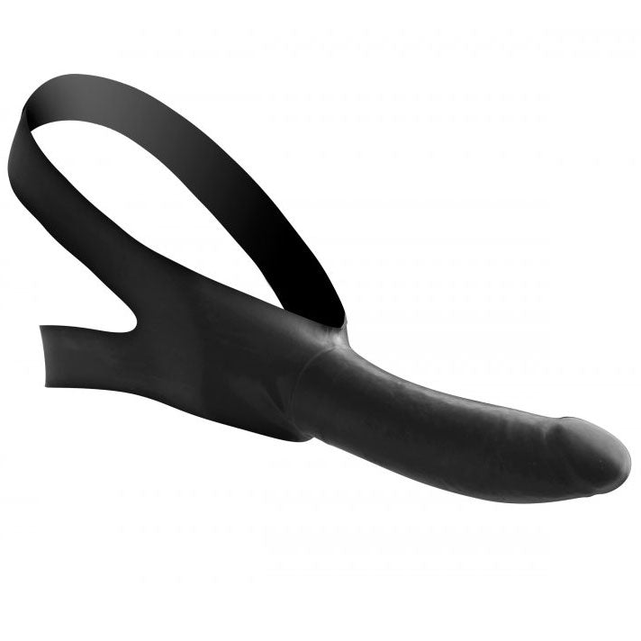 Master Series Face Fuk Strap-On and Mouth Gag – Latex Strap-On Set Secondary image