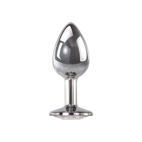 Adam & Eve Clear Gem Anal Plug - Small for Beginners > Anal Range > Jewel Butt Plugs