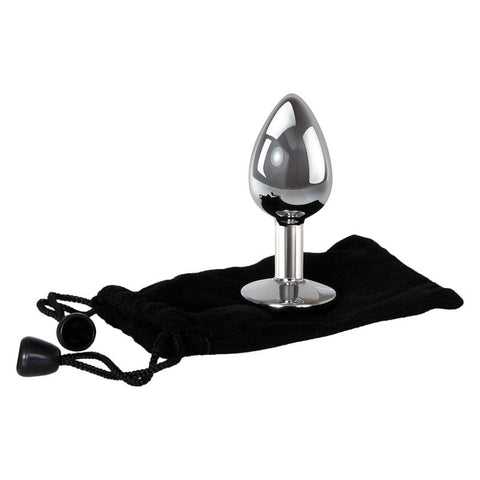 Adam & Eve Clear Gem Anal Plug - Small for Beginners > Anal Range > Jewel Butt Plugs
