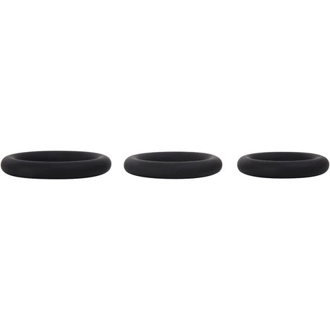 Adam & Eve Silicone Penis Ring Set - Three Sizes Available COCK RING Set