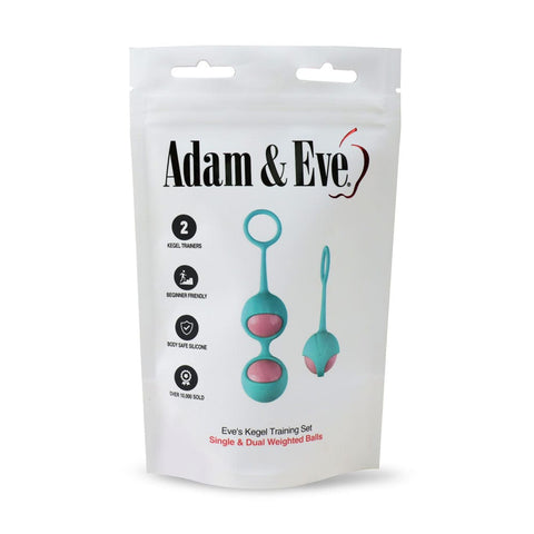Adam & Eve Eve's Kegel Training Set - 9.6cm & 14cm > Sex Toys For Ladies > Kegel Exercise
