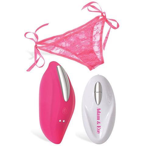 Adam & Eve Eve's Rechargeable Vibrating Panty With Remote Panty Vibrators