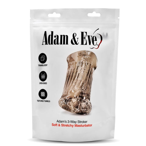 Adam & Eve Adam's 3-Way Stroker Strokers - Manual