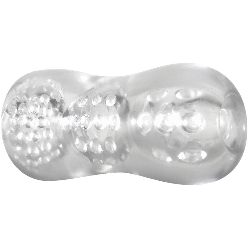 Adam & Eve Triple Chamber Ball Drainer Stroking Toy > Sex Toys For Men > Masturbators > Manual