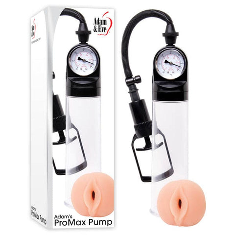 Adam & Eve Adam's Promax Pump 2.25 In Wide 9.25 In Long Clear PUMPS