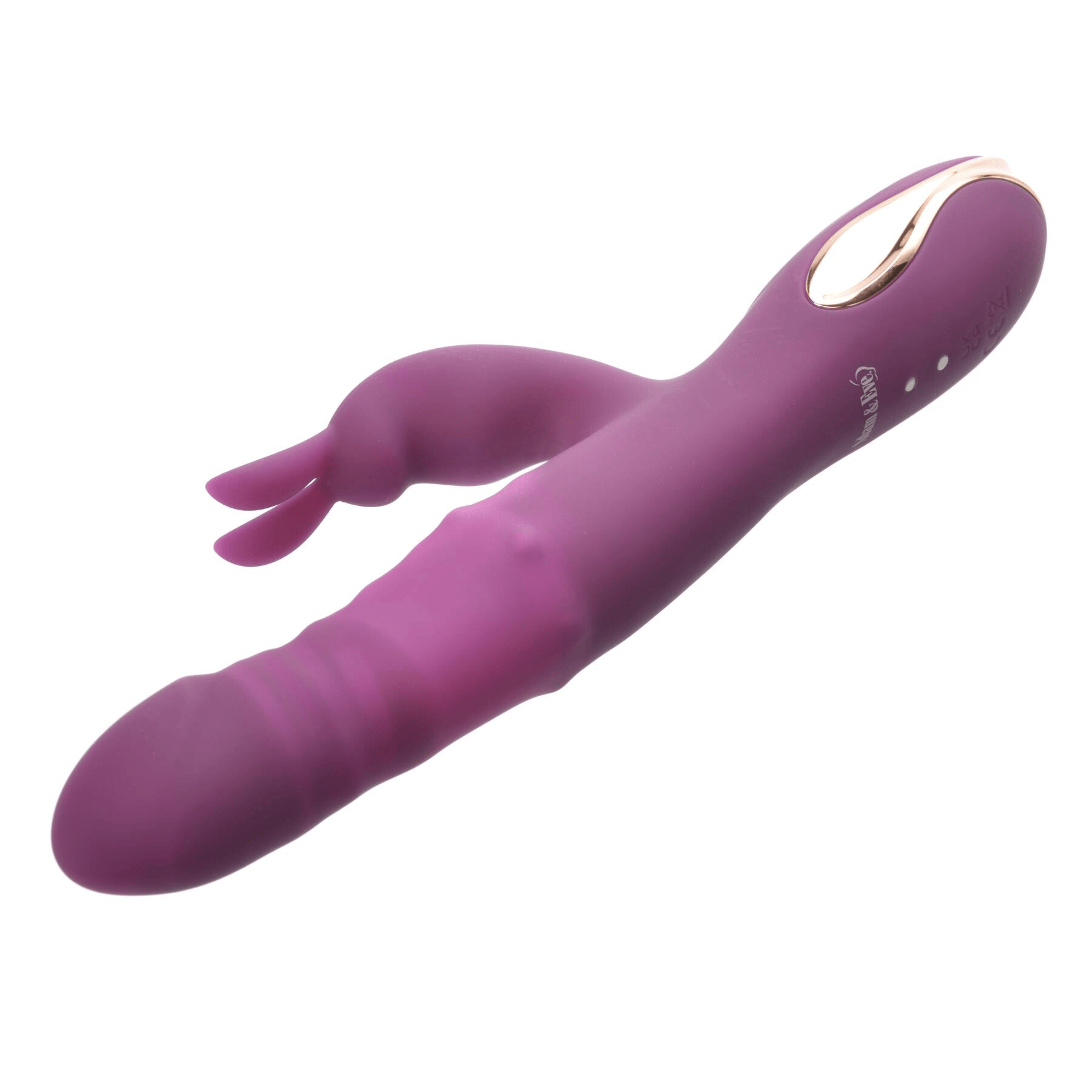 Adam & Eve Rose Gold G-Spot Rabbit – USB Rechargeable 22.5 cm Rabbit Vibrator > Vibrators > Ladies > Rabbit