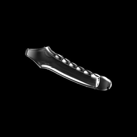 Adam & Eve Ridged Rider 7 Inch Penis Extension SLEEVES