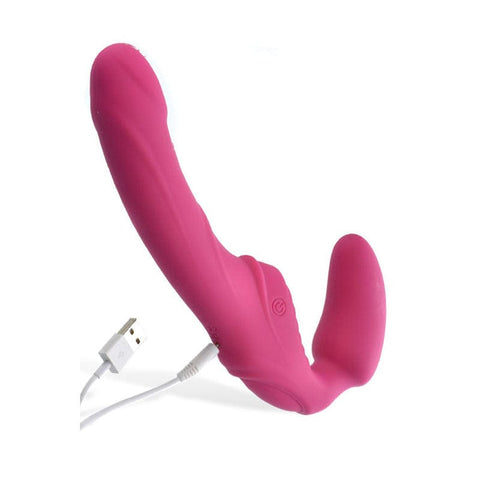 Adam & Eve Eve's Vibrating Strapless Strap-On for Couples > Realistic Dildos and Vibes > Strapless Strap Ons
