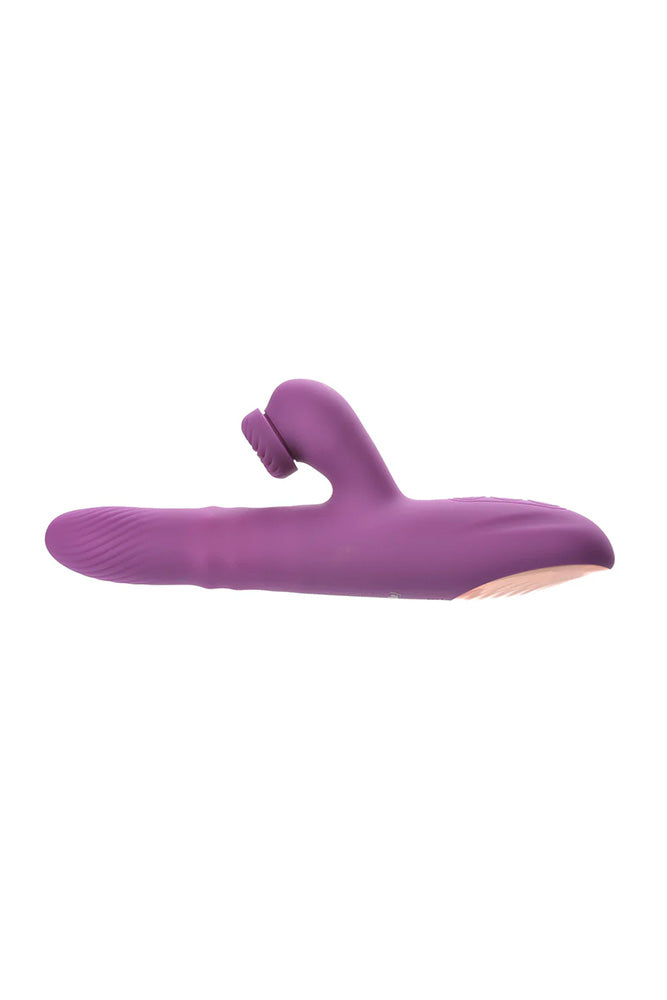 Adam & Eve Rose Gold Revolving Rabbit Vibrator – USB Rechargeable Spinning and Thrusting Vibrator 22.5 cm > Vibrators > Ladies > Rabbit Multi