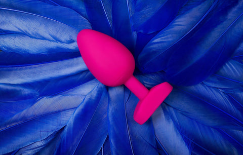 Gplug Large Bioskin Sweet Raspberry 3.9cm for Pleasure Butt Plugs