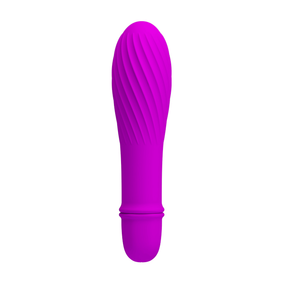 Solomon Mini Vibrator – Silicone Small Vibrator with Swirl Tip > Vibrators > Mini Vibrators