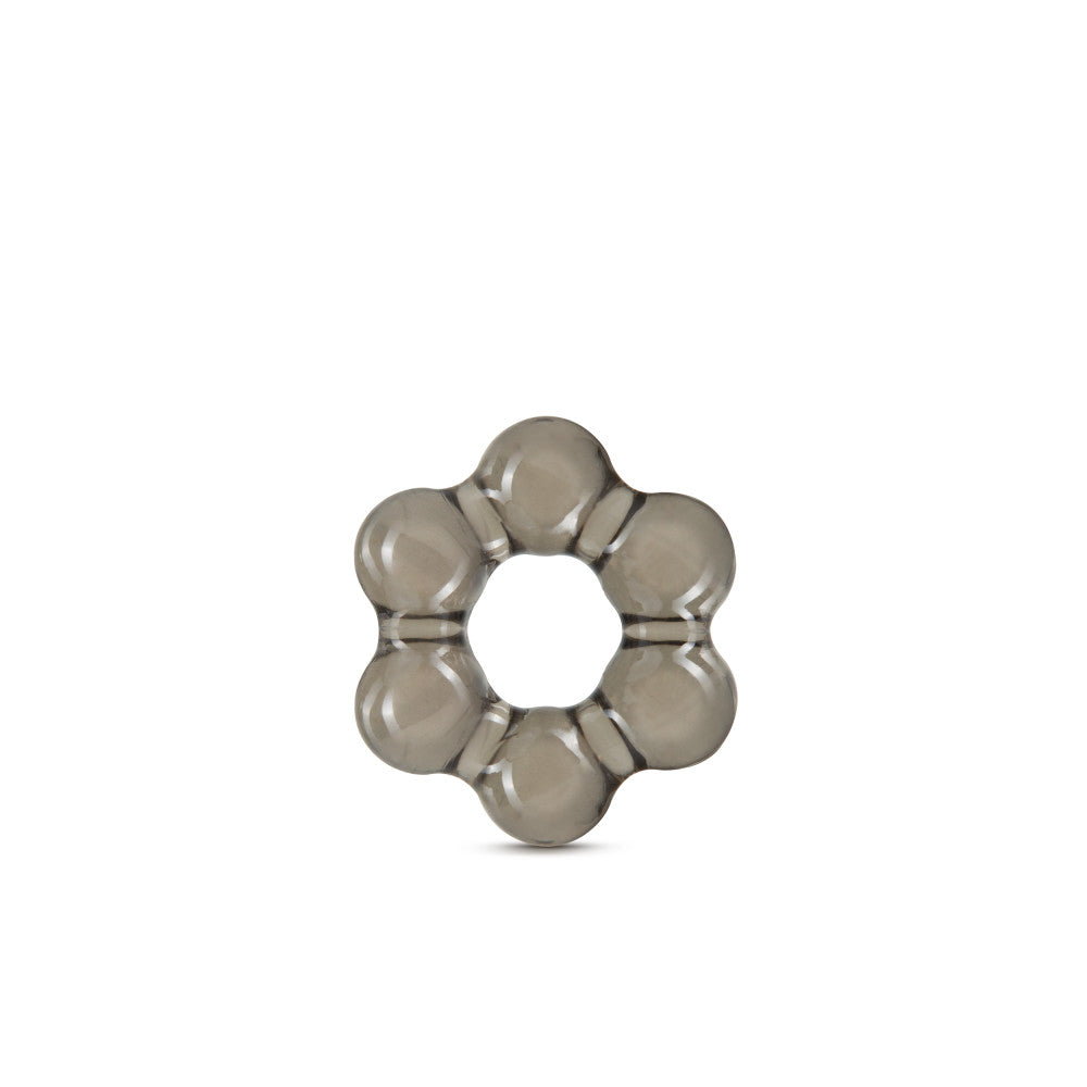 Stay Hard Thick Bead Cock Ring .75in Inner Diameter Elastic Fit Black > Cock Ring > Single