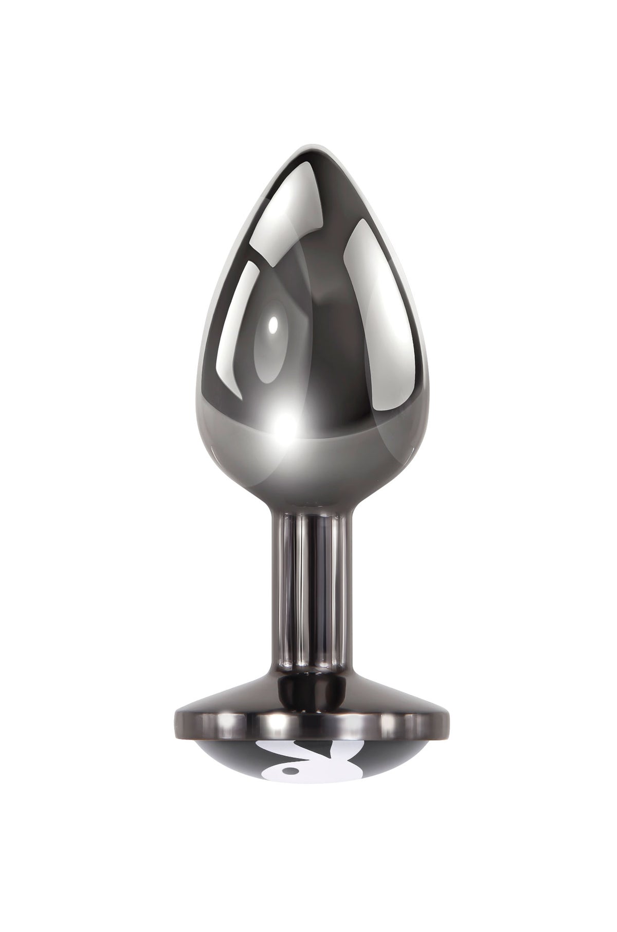 Playboy Pleasure Tux Small Metal Butt Plug 7.4 cm Size > Anal Range > Jewel Butt Plugs
