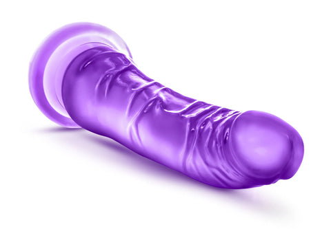 B Yours Sweet n Hard 6 Purple Realistic Dildo with Suction Cup DONGS