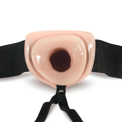 Dr. Skin 6 Inch Hollow Strap On 15.2 cm Hollow Strap On Adult Toy Dongs Realistic