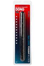 Double Header 18 Inch Veined Dong Black – Large Double-Ended Dong > Dildos > Double Dildos
