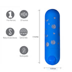 Maia Luna 7.6 Centimeter Bullet Vibrator – Slim Bullet Vibrator Blue > Vibrators > Mini Vibrators