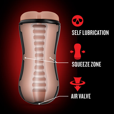 Loverboy Bad Boy Next Door Pocket Stroker for Ultimate Pleasure Strokers - Manual