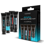 Wicked Anal Adventure Kit – Water-Based Anal Lubes and Gel Set 4x 1oz tubes > Lube > Water Based