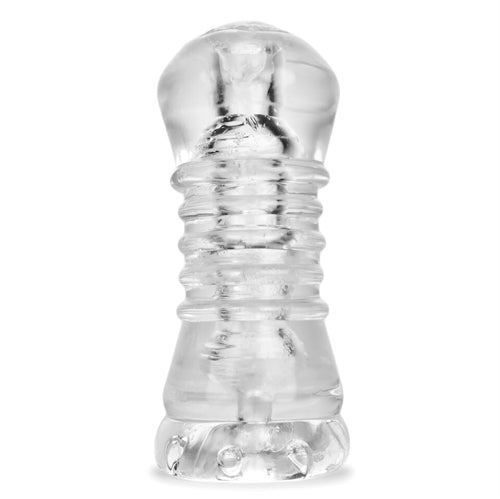 Atomic Jock Jerk Masturbator (Clear) – Soft TPR Rubber Masturbator Clear > Sex Toys For Men > Masturbators Cup