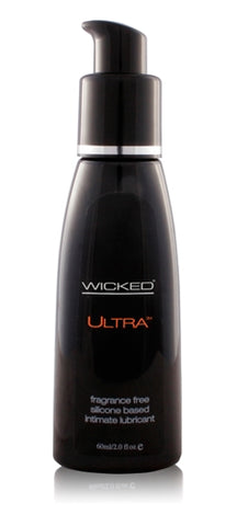 Wicked Ultra Silicone Lubricant 60 ml 2 Ounce Bottle Default Title Silicone Lubricant