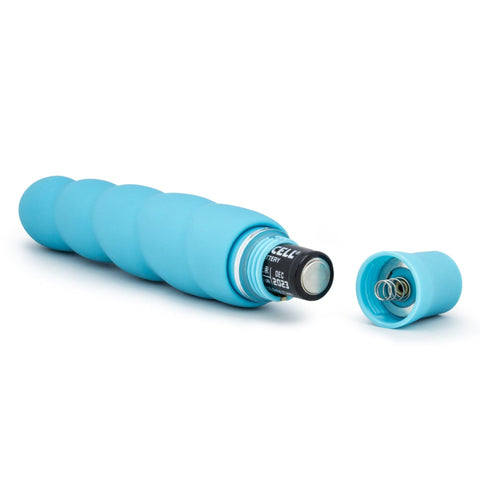 Luxe Anastasia Aqua 5.25 Inch Vibrating Silicone Toy