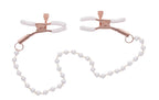 Sex and Mischief Peaches n CreaMe Pearl Nipple Clamps > Sex Toys > Nipple Clips
