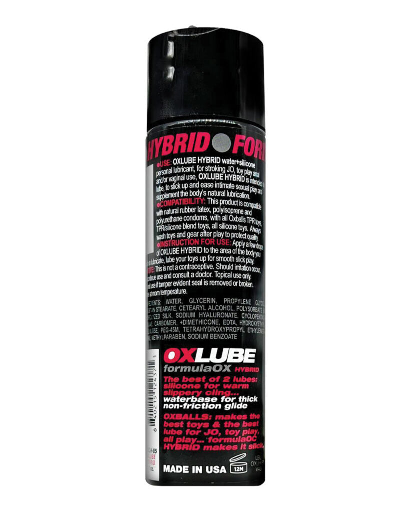 FormulaOX HYBRID OXLube 130ml - Premium Water-Silicone Lube Default Title > Lube > Hybrid