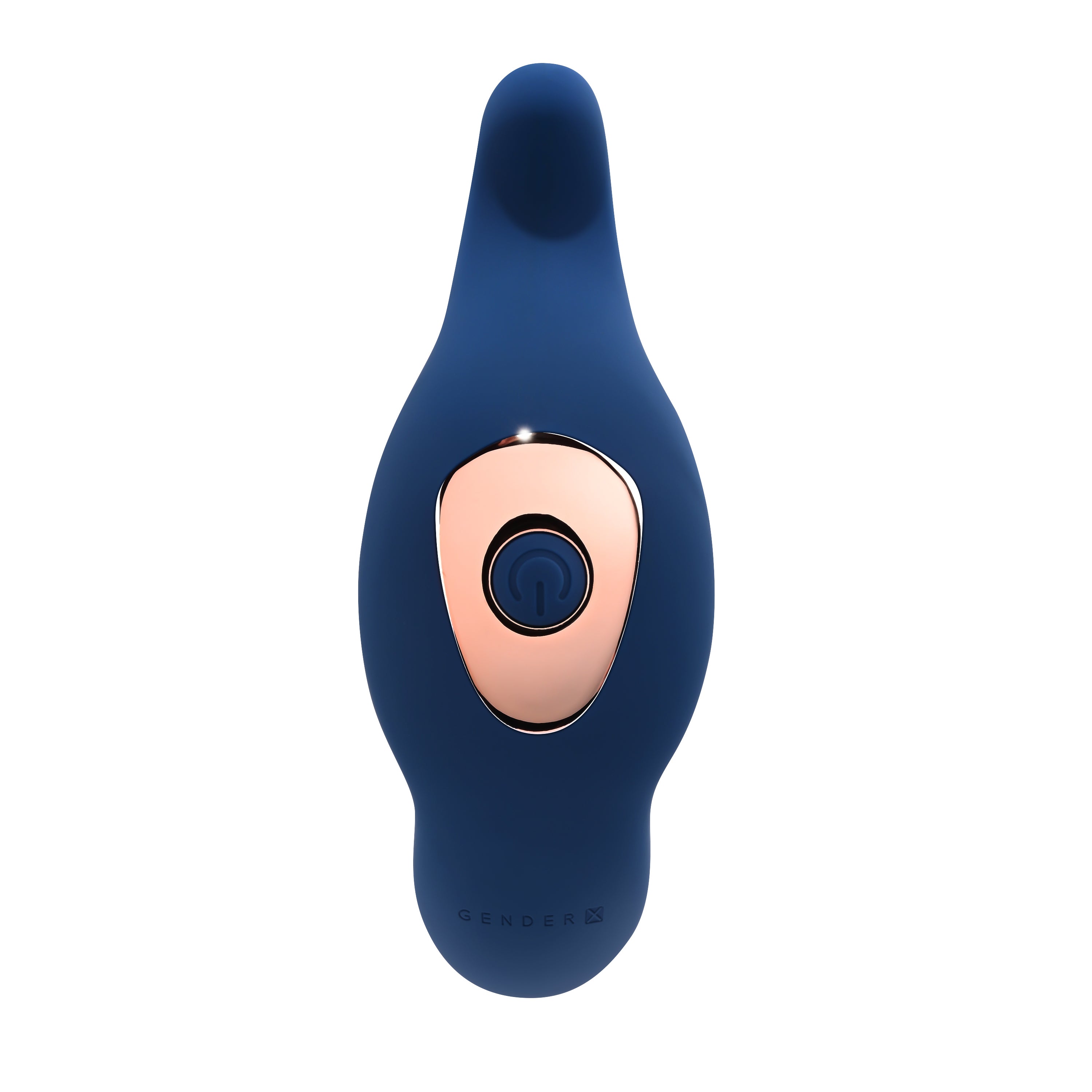 Gender X True 13.5 Centimeter Thrusting Prostate Massager Blue > Anal Range > Prostate Plugs