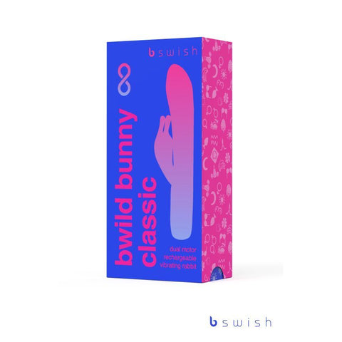 bswish Bwild Classic Bunny Blue VIBRATORS-RABBIT