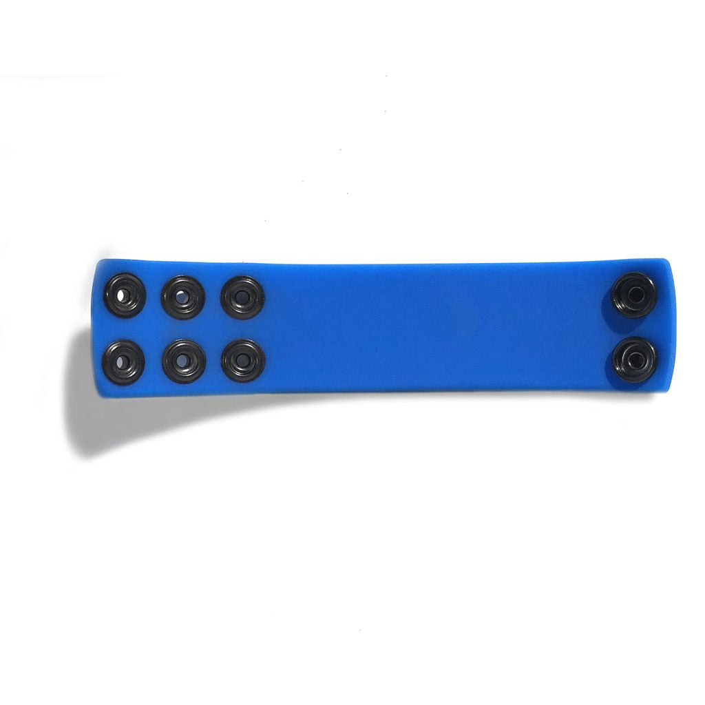 Boneyard Silicone Ball Strap 3 Snap Adjustable Ball Stretcher Ring 4 Centimeters Blue > Sex Toys For Men > Ball Stretchers