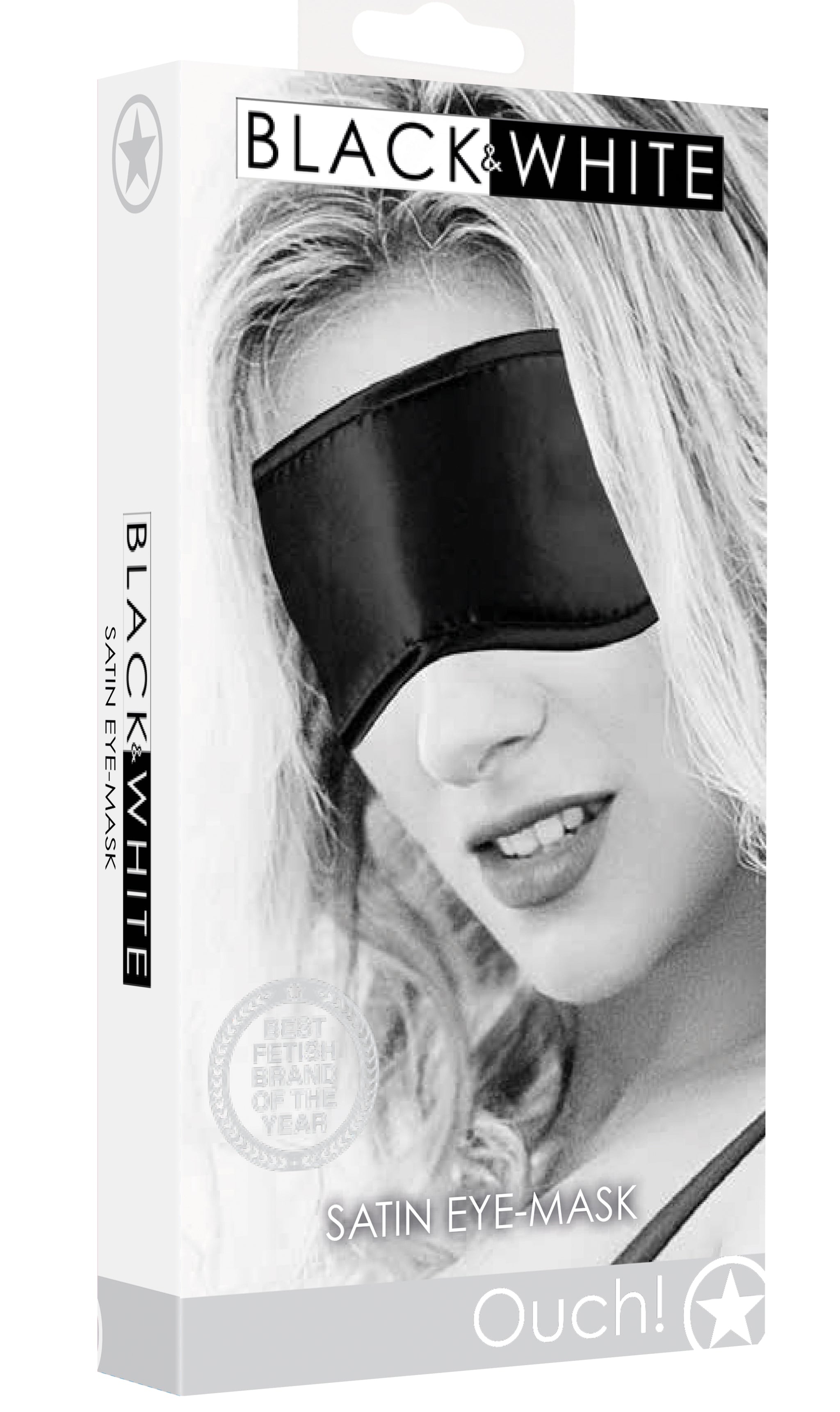 White Satin Eye Mask Blindfold – Silky Satin Sleep Mask > Bondage Gear > Blindfolds