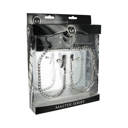 Coveted Collar and Clamp Union Set > Bondage Gear > Collars & Leashes